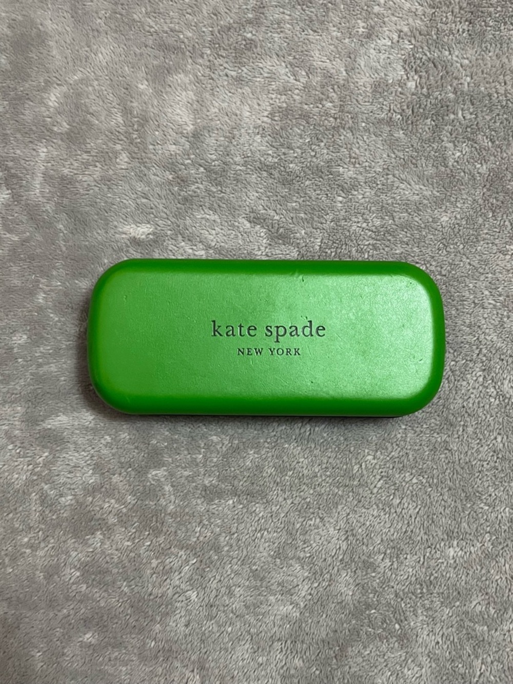 kate spade Bright Green Hard Shell Eyewear Case